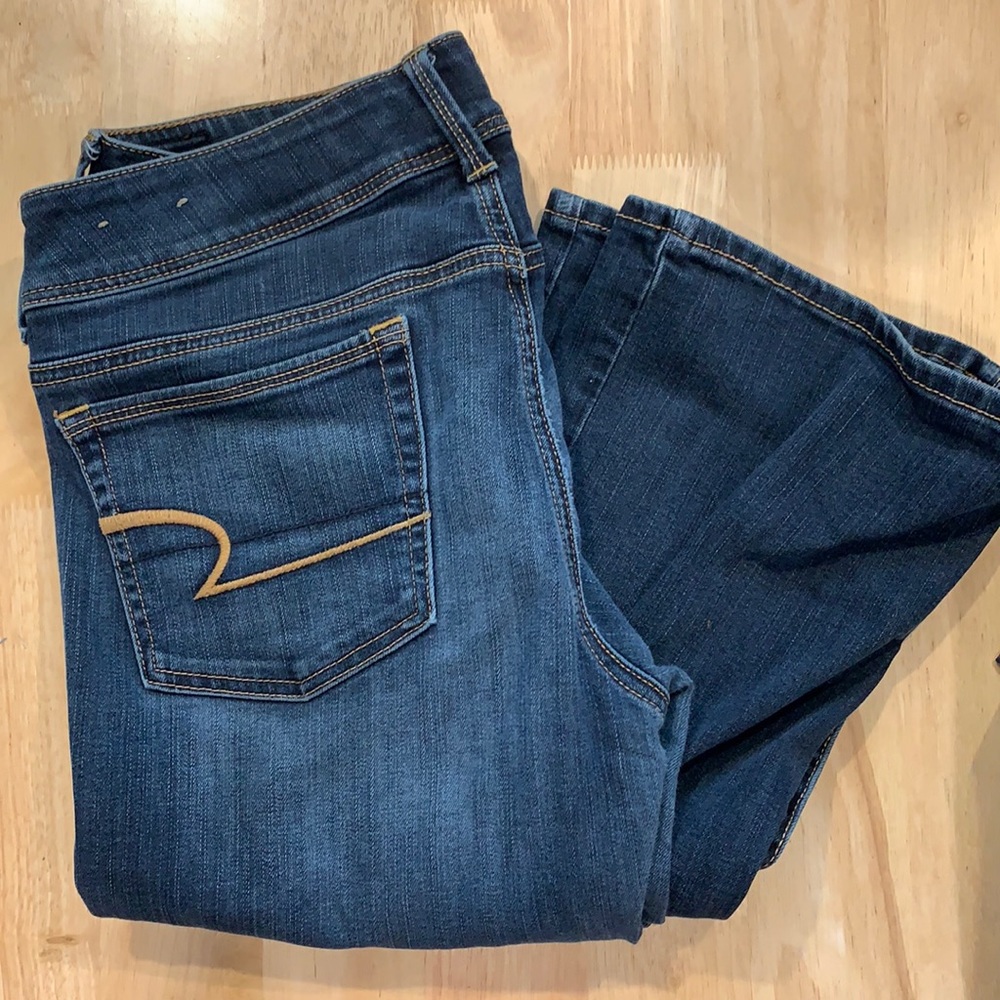 American Eagle Kick Boot Jeans Size 12 Regular